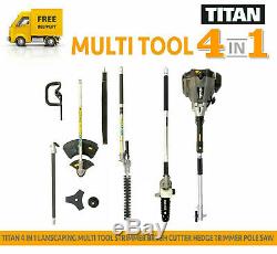 titan multi tool hedge trimmer attachment