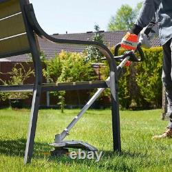 1000W Corded 2 In 1 Grass Trimmer & Brush Cutter Garden Tools DIY