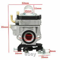 11mm Carburettor Carb Strimmer Hedge Trimmer Brush Cutter Chainsaw 22cc 36cc