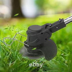 1200W Electric Weed Edger Brush Cutter Wheeled Cordless String Grass Trimmer Set
