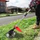 1800w Cordless Grass Trimmer Strimmer Garden Weed Cutter Weed Eater Brush Cutter