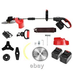 1800W Cordless Grass Trimmer Strimmer, Garden Weed Cutter Weed eater Brush Cutter