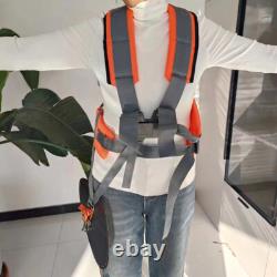 1× Adjustable Padded Shoulder Harness Strap Garden Brush Cutter Trimmer Strimmer