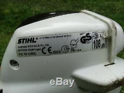 2012 Stihl FS70 RC Petrol 2 Stroke Cow Horn Strimmer Brush Cutter GWO FREE P&P