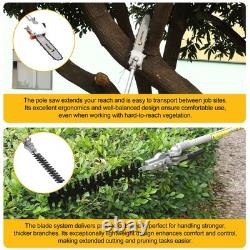 2026 6in1 Petrol Strimmer Multi Tool Brush Cutter Garden Chainsaw Hedge Trimmer