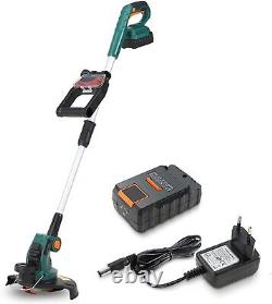20V Cordless Grass Trimmer, Strimmers, Garden Trimmers with Battery & 22 Spare B