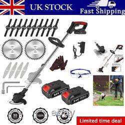 24V Ergonomic Cordless Grass Cutter with Safety Features and Adjustable Length