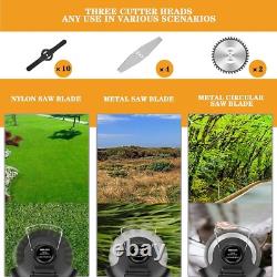 24V Ergonomic Cordless Grass Cutter with Safety Features and Adjustable Length