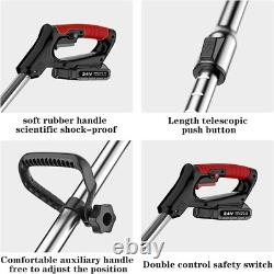 24V Ergonomic Cordless Grass Cutter with Safety Features and Adjustable Length