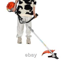 2 in 1 52cc Hedge Strimmer Brush Cutter Lawn Mower Yard Pruner Grass Trimmer