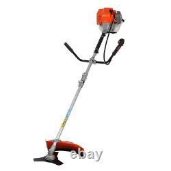 2 in 1 52cc Hedge Strimmer Brush Cutter Lawn Mower Yard Pruner Grass Trimmer