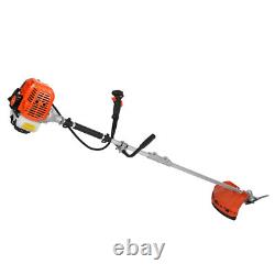 2 in 1 52cc Hedge Strimmer Brush Cutter Lawn Mower Yard Pruner Grass Trimmer