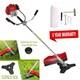 2-in-1 52cc Petrol Strimmer Brush Cutter Garden Grass Line Trimmer Tool Garden