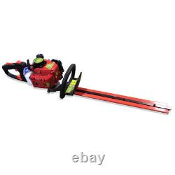 2-stroke Garden Hedge Trimmer air-cooled Petrol Strimmer Chainsaw Brush Cutter