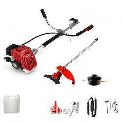 2-stroke Petrol Garden Brush Bush Cutter 52cc Grass T-rimmer Strimmer Lawn Mower