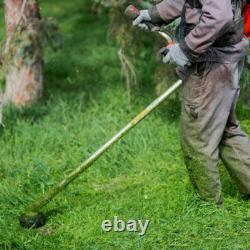2in1 52cc Petrol Grass Strimmer Trimmer Garden Brush Cutter Edger Grass Trimmer