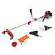 2in1 Multi-tool 52cc Petrol Powerking Big Horn Grass Line Trimmer & Brushcutter