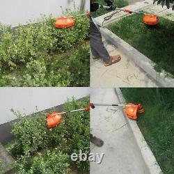 31cc Pole Brush Cutter Trimmer Line Whipper Snipper Tree Pruner Multi Garden