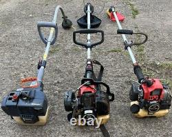 3 Petrol Strimmers Brushcutters Kawasaki TD24 TG24 Husqvarna Spares Or Repairs