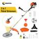 3-in-1 Professional 52cc Petrol Strimmer 2-stroke Brush Cutter Grass Trimmer New