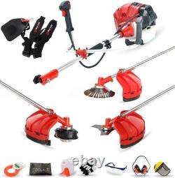 3in1 Garden Multi Tool Brush Cutter Strimmer Grass Trimmer 3T 52cc Petrol