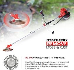3in1 Garden Multi Tool Brush Cutter Strimmer Grass Trimmer 3T 52cc Petrol
