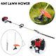 4 In 1 Hedge Trimmer Multi Tool Petrol Brush Cutter Garden Chainsaw Powerful Uk