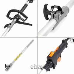 50.8 cc 5 in 1 Hedge Trimmer Multi Tool Petrol Strimmer Brush Cutter, Chainsaw