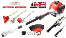 50.8cc Petrol Multi Function 5 in 1 Garden Tools Brush Cutter, Grass Trimmer 2 Y