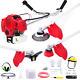 52cc 3 In 1 Gas Pole Saw Brush Cutter Gas Hedge Trimmer For Tree Weed Multi Tool