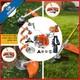 52cc 4 In1 Hedge Trimmer Multi Tool Petrol Strimmer Brush Cutter Garden Chainsaw