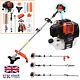 52cc 5 In1 Hedge Trimmer Multi Tool Petrol Strimmer Brush Cutter Garden Chainsaw