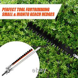 52CC 5 in1 Hedge Trimmer Multi Tool Petrol Strimmer Brush Cutter Garden Chainsaw