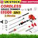 52cc 5 In 1 Hedge Trimmer Multitool Petrol Strimmer Brush Cutter Garden Chainsaw