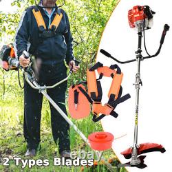 52CC Gas Weed Wacker Brush Cutter and Gas String Trimmer 2-Cycle Grass Trimmer