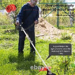 52CC Gas Weed Wacker Brush Cutter and Gas String Trimmer 2-Cycle Grass Trimmer