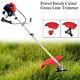 52cc Petrol Garden Brush Cutter, Grass Linetrimmer Two-stroke Air-cooled Lawn