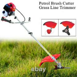 52CC Petrol Garden Brush Cutter, Grass LineTrimmer Two-stroke Air-cooled Lawn