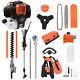 52 Cc 5 In 1 Petrol Grass Strimmer Trimmer Brush Cutter Hedge Trimmer Chainsaw