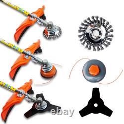 52 CC 5 in 1 Hedge Trimmer Multi Tool Petrol Strimmer BrushCutter Garden Chainsa