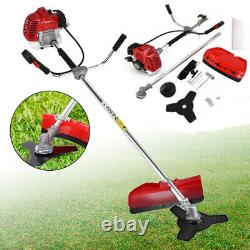 52 cc 2 in 1 Petrol Grass Strimmer / Bush Cutter Home Garden Hedge Trimmer Tool