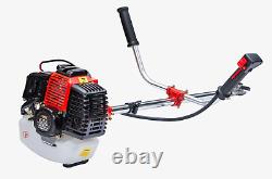 52 cc 2 in 1 Petrol Grass Strimmer / Bush Cutter Home Garden Hedge Trimmer Tool