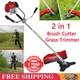 52cc 2 In1 Grass Strimmer Brush Cutter Petrol Home Garden Yard Hedge Trimmer Uk