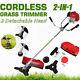 52cc 2 In1 Hedge Trimmer Garden Multi Tool Set Strimmer Chainsaw 1 Yrs Warranty