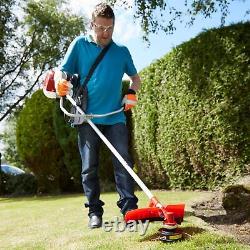 52cc 2 in 1 Petrol Garden Brush Cutter, Grass Line Trimmer -Home Garden