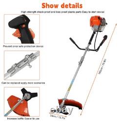 52cc 2 in 1 Weed Eater Petrol Powered Brush Cutter and String Trimmer 2-Cycle 52cc 2 in 1 Weed Eater Petrol Powered Brush Cutter and String Trimmer 2-Cycle