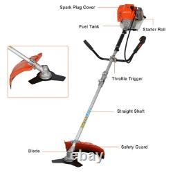 52cc 2 in 1 Weed Eater Petrol Powered Brush Cutter and String Trimmer 2-Cycle