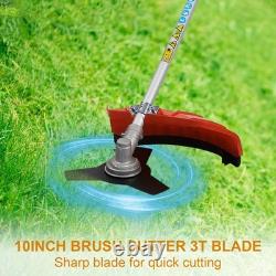 52cc 2 in 1 Weed Eater Petrol Powered Brush Cutter and String Trimmer 2-Cycle