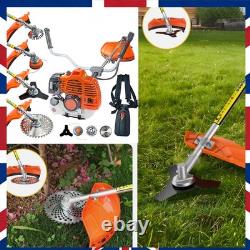52cc 4in1 Petrol Garden Strimmer Brushcutter / Weed & Moss Wire Brush for garden