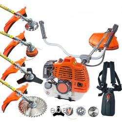 52cc 4in1 Petrol Garden Strimmer Brushcutter / Weed & Moss Wire Brush for garden